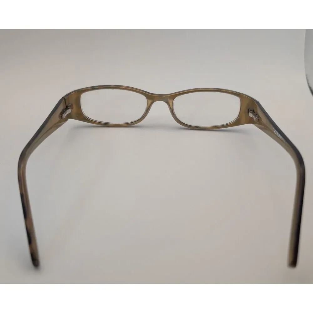 Foster Grant Tortoiseshell Rectangular Eyeglass Women’s Plastic Brown Reader